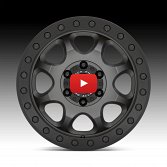 Black Rhino Venture Beadlock Matte Gunmetal Custom Truck Wheels 4